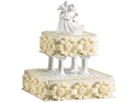 Cake Separator Plates, Pillars, and Stands